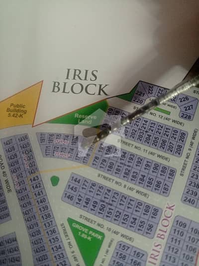 iris block 5 Mrla plot for sale bahria nasheman