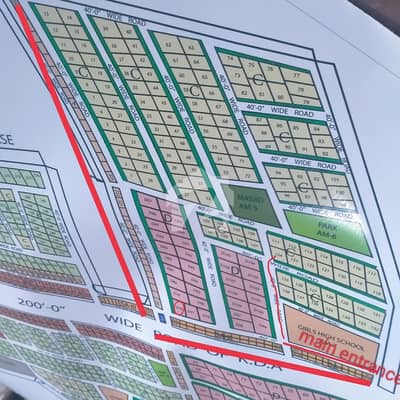 Corner West open 600 sq yards For Sale in Pak ideal