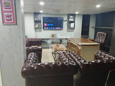G-10/4 INT center First Floor fully furnished  Size 800 sqft Hall bath kitchen