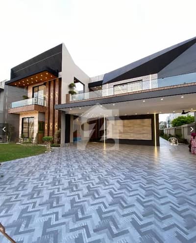 2 Kanal Brand New Luxury Ultra Modern Design Facing Park Bungalow Up For Sale In Valencia Town Lahore