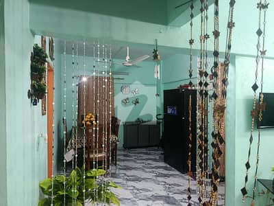 Haroon View Ground Floor Flat Available For Sale In North Karachi Sector 5-K