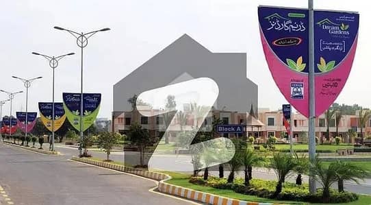 ڈریم گارڈنز - بلاک ایل ڈریم گارڈنز,ڈیفینس روڈ,لاہور میں 10 مرلہ رہائشی پلاٹ 1.65 کروڑ میں برائے فروخت۔