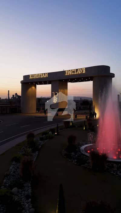 Kohistan Enclave Oversease-Block 10Marla plot for sale on 4years easy instalments