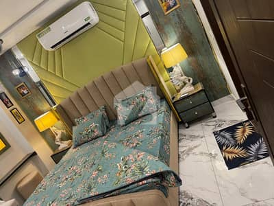 One Bed Apperment Full Furnished For Rant Nishter Block Bahria Town Lahore