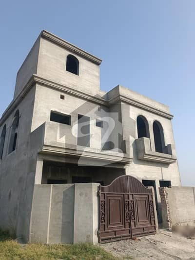 6 Marla Grey Structure House At Affordable Price 6 Marla Grey Structure House At Affordable Price