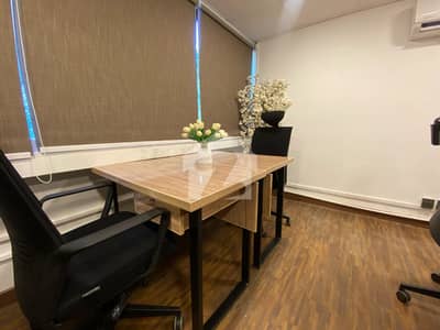 Fully Furnished Space Blue Area on First Come First Serve Basis Contact Now