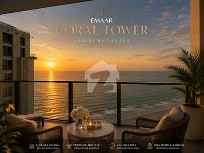 EMAAR CORAL TOWER 1 3 BEDROOM FULL SEA FACING APARTMENT FOR SALE EMAAR CORAL TOWER 1 3 BEDROOM FULL SEA FACING APARTMENT FOR SALE