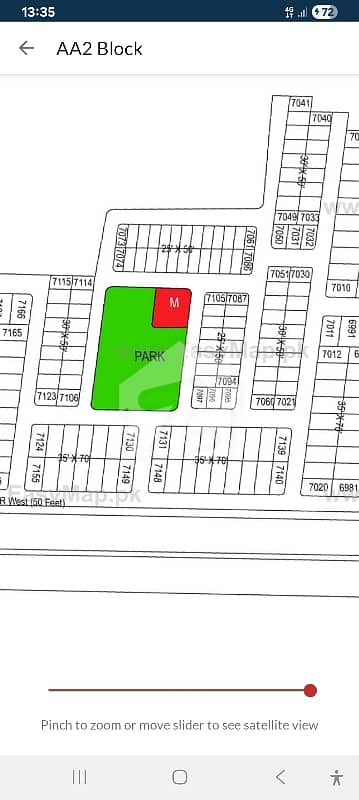 Invester Price, Proper Corner, Very near to big Park, Near to Main Double road & commercial, 5 Marla Plot For Sale in AA block.