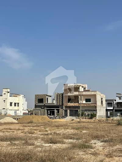 120 SQ YARDS CORNER PLOT AVAILABLE FOR SALE