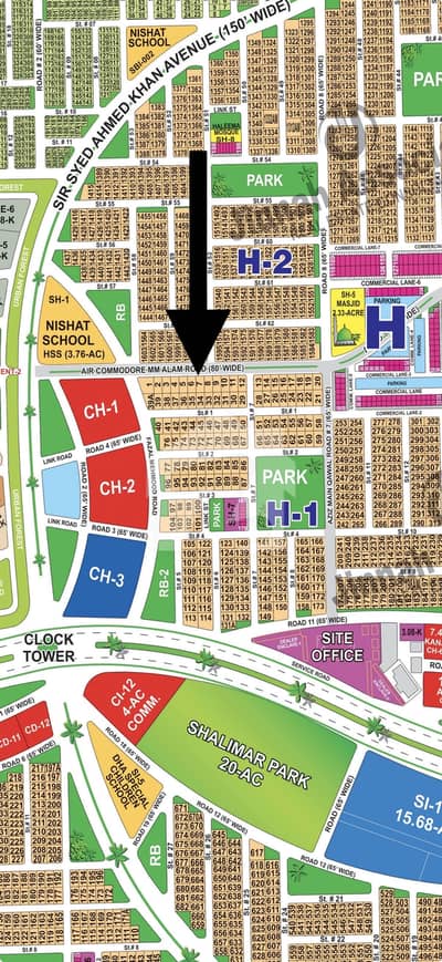 80'Ft Road Prime Location Plot Near To Park Masjid Possession Sector Available For Sale In DHA Multan