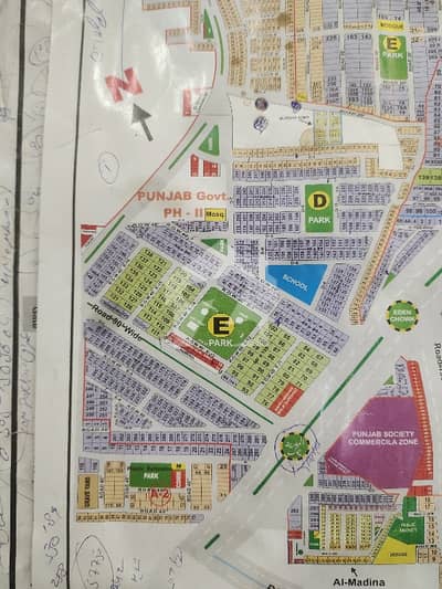 10 Marla Residential Plot For Sale Punjab Government Employee Society phase 2 Near College Road & Wapda Town