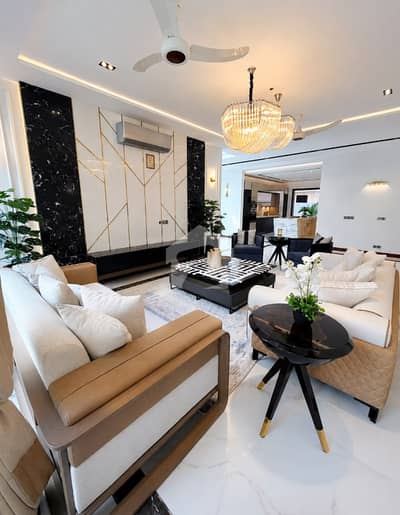 Fully Furnished Luxury Sea Facing Apartment Available For Rent In Emaar DHA Phase 8 Karachi