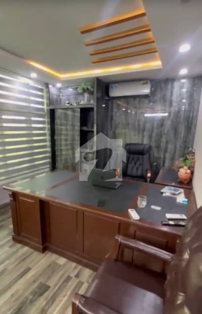 Fully Furnished Office for Rent on 3rd Floor in Markaz Lift Installed