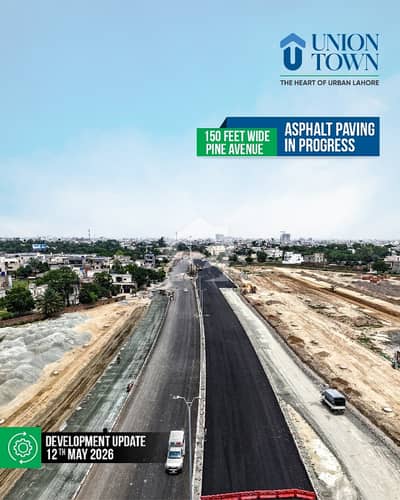 5 Marla Residential On Ground Plot Available On Easy Installment Plan in Union Town Main Pine Avenue Road Lahore