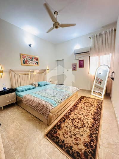 Two Bedroom Furnished Apartment For Rent Available Gulbug Green Islamabad Lukurya Furnished Apartment