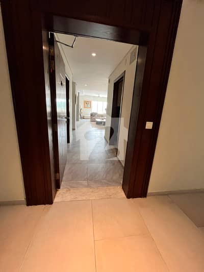 Brand New Fully furnished 2 Bed + Maid Room Golf Facing Apartment | Terrace View | Defence Raya Lahore