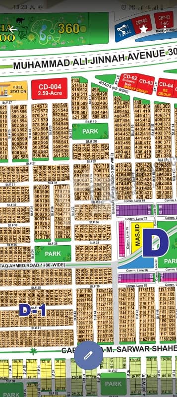 DHA Multan good location plot for sale