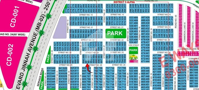 10 Marla Plot for Sale in DHA Bahawalpur Sector C