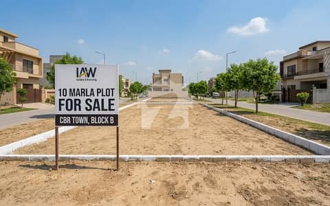 10 MARLA PLOT FOR SALE IN CBR TOWN B BLOCK