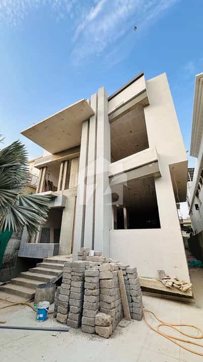 750 Sq. Yards Grey Structure House for Sale Spacious Grey Structure | Premium Marble | Complete Sanitary Fittings | Modern Amenities