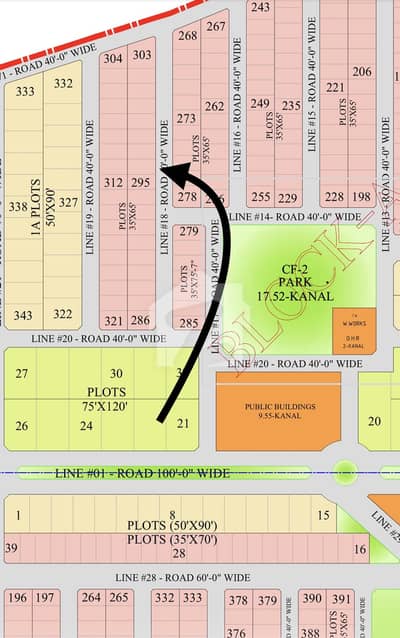 10 Marla Prime Location Plot for Sale Citi Housing Phase 1, Multan 10 Marla Prime Location Plot for Sale Citi Housing Phase 1, Multan