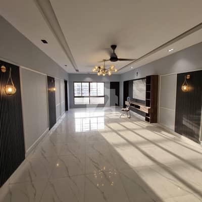 Luxury brand new apartment well furnished apartment 3 bed dd west open with prime location for rent