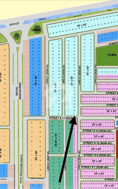 10 Marla Corner Plot Royal Orchard Multan 10 Marla Corner Plot Royal Orchard Multan