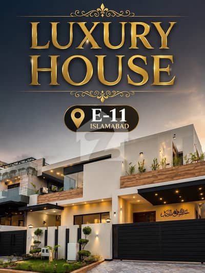 Luxury House for Sale E-11/3 Islamabad   1 Kanal Triple-Storey Brand New House for Sale