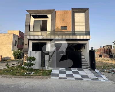 5 Marla Beautiful Corner Ultra Modern House For Sale In Al Haram Garden Near Central Park Housing Society Lahore
