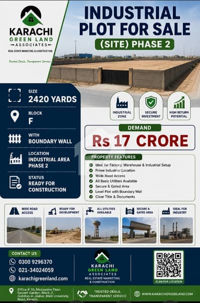 Industrial Land for sale at SITE phase 2