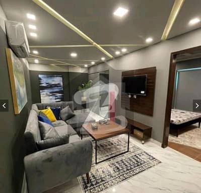 Like New 1 Bed Full Furnish Flat For Rent In Chambelli Block Sector C Bahria Town Lahore