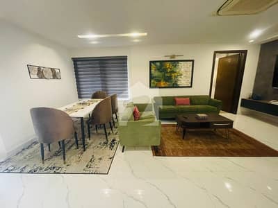 Apartment Luxury semi Furnished 3 Master Beds Atched Bath Near Gulberg Center Point