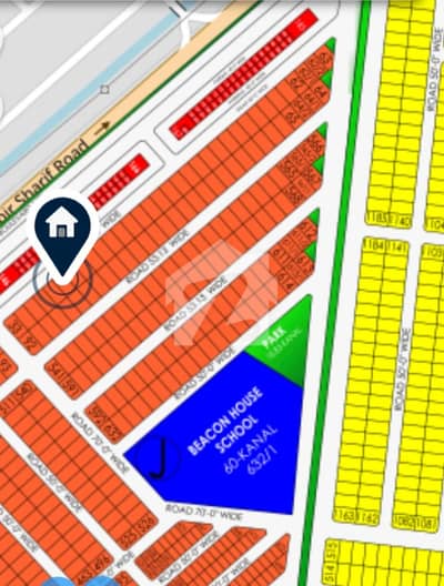 For Sale - 1K Plot leveled Plot at prime location