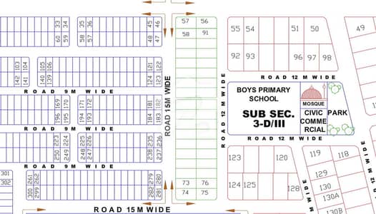 Rmt zone 3 sector d-2 south facing corner vip plot