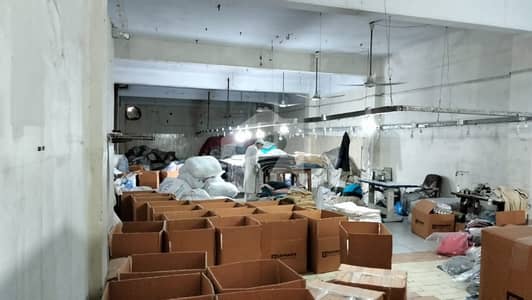 A Centrally Located Factory Is Available For Rent In Karachi