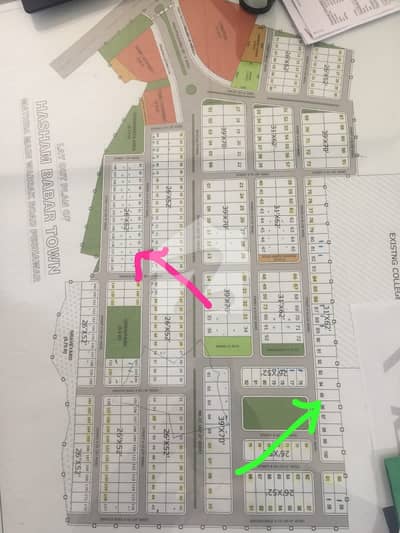7 Marla Plote Warsak Road Matra Hasham Baber Town Gated Society NOC approved