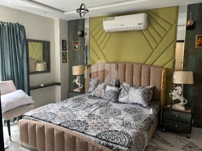 One Bedroom Apartment For Rent Available Gulbug Green Islamabad Full Furnished Apartment