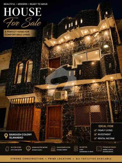 5.5 Marla Double Story Beautiful House For Sale In Islamabad On Investor Price