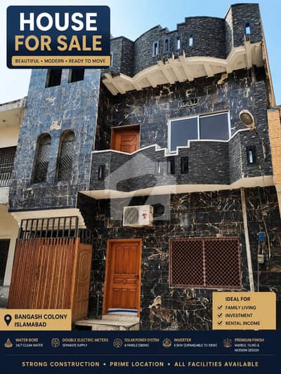 5.5 Marla Double Storey Beautiful House For Sale In Islamabad On Investor Price