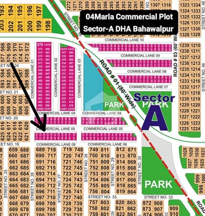 04Marla Commercial Plot Sector-A All Paid (With DC) Plot Available for Sale