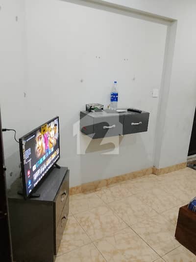 furnished studio flat available for rent in Muslim commercial DHA phase 6 Karachi