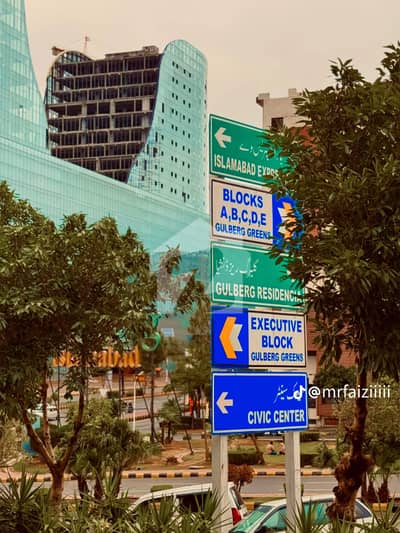 B block 4knal farmhouse plot corner for sale in gulberg green Islamabad