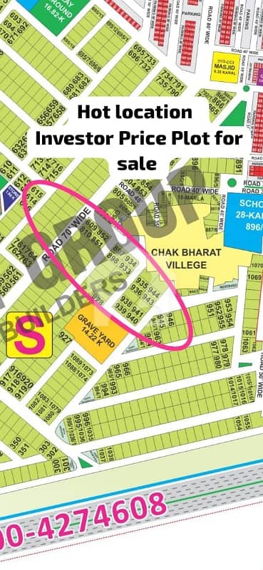 INVESTOR PRICE HOT LOCATION PLOT FOR SALE