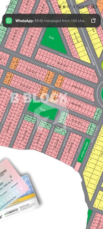 Taxila Garden Corner+Park Face Lavel Plot 7 Marla For Sale