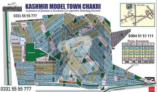 1 Kanal Plot For Sale In Kashmir Model Town