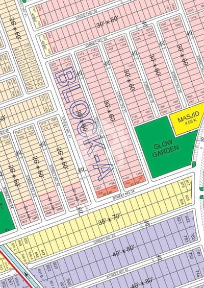 A Block Prime Location Sun Face Plot For Sale