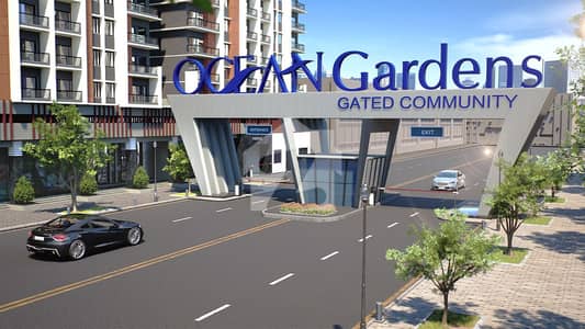 West open landscape facing 3 Bd Lounge Apartment in Booking Gated Community, Ocean Gardens, Scheme 33
