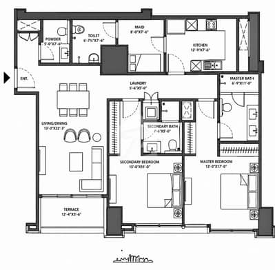Park Edge Luxury Upgrade! [2 / 4] BHK Luxury Apartment + Maids Suite | Book Your Visit Today