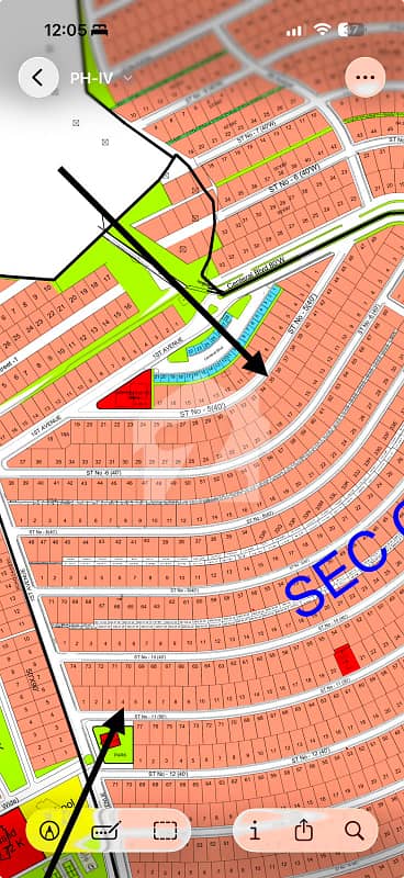 Prime 1 Kanal Plots for Sale Top Location, Sector C, DHA Phase 4, Rawalpindi / Islamabad