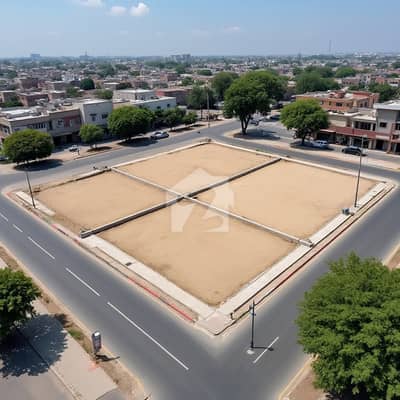 Prime 500 Yd Commercial Plot | 200 Ft Road Front | 40 Ft Side | G+7 Will Be Approved | Close Offer